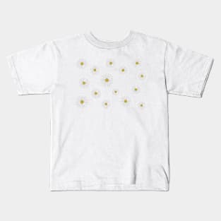 daisies - GeekySmartArt Kids T-Shirt